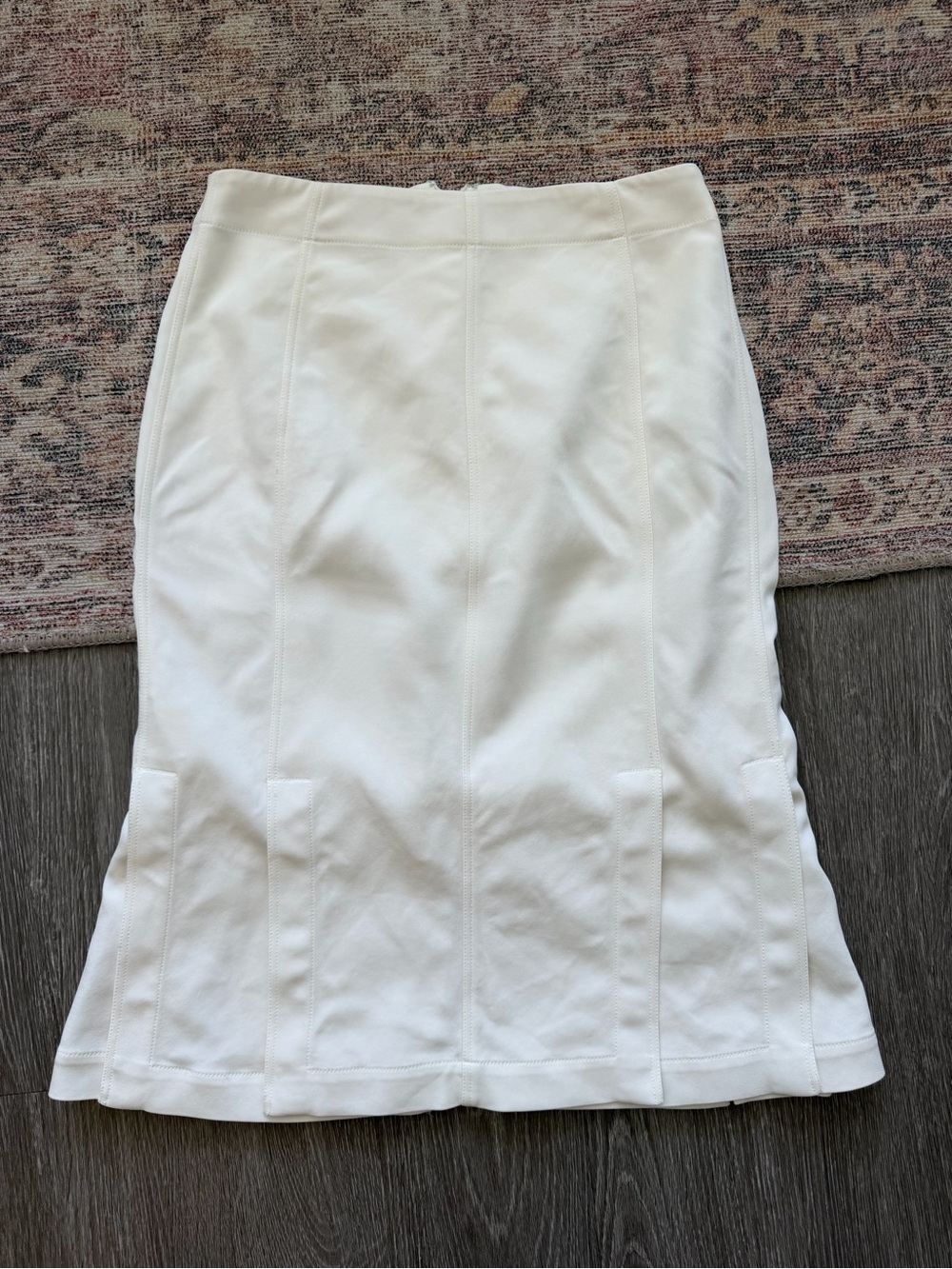 Reiss Flossie panel-flare midi skirt